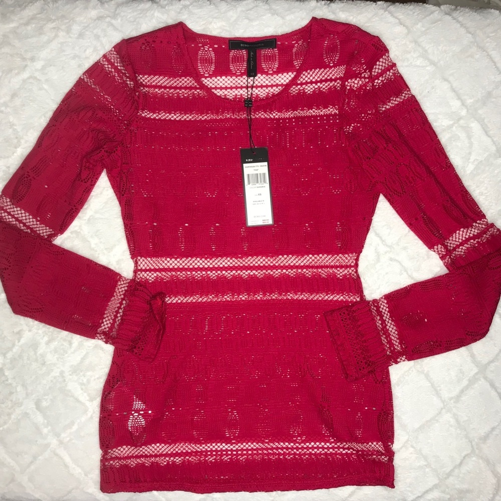 BCBGMaxAzria Lace top
